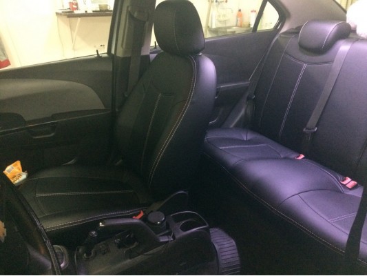 Авточехлы на Chevrolet Aveo