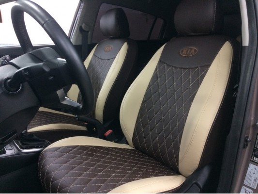 Авточехлы на Kia Rio 4 X-Line