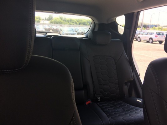 Каркасные авточехлы на Hyundai Santa Fe 3