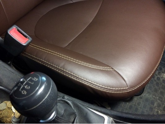 Каркасные авточехлы на Hyundai Solaris