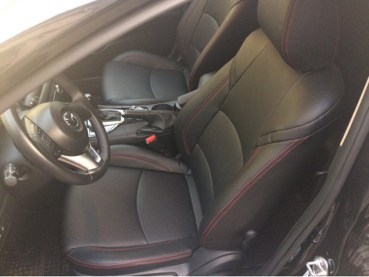 Каркасные авточехлы на Mazda 3 BM