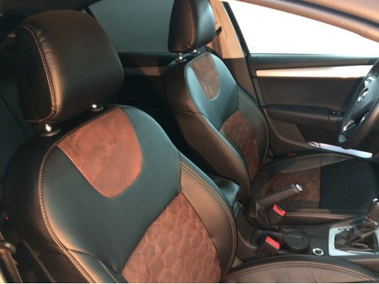 Каркасные авточехлы на Skoda Octavia A7